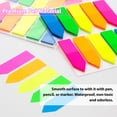 thumbnail image 2 of BAZIC Neon Page Markers 0.5x1.7 Arrow Flag Tabs, (250 Flags/Pack), 24-Pack, 2 of 7