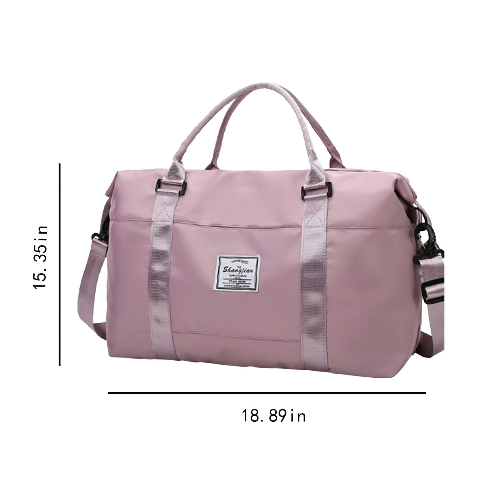 FAMTKT Expandable Gym Bags, Duffle Bags for Sports and Weekend Travel, Large Capacity Lightweight Overnight Bags for Men and Women, Travel Duffel Bags, Sports Tote Bag
