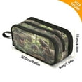 thumbnail image 3 of ALAZA Dinosaurs in The Forests Pencil Case Bag 3 Compartment Pen Pouch Large Storage Holder Box Organizer, 3 of 8