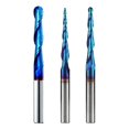 thumbnail image 7 of 2-Flute Tapered Ball Nose End Mills Carbide Cutter Wood Router bit 6.35mm shank, 7 of 7