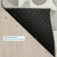 thumbnail image 5 of Addison Rugs Chantille Indoor/Outdoor Contemporary Abstract Taupe Machine Washable Rectangle Rug, 5' x 7'6", 5 of 8