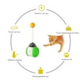 thumbnail image 4 of Juguete láser interactivo para gatos de interior, juguete láser automático para gatos USB, 4 of 5