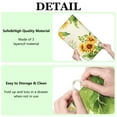 thumbnail image 6 of Microfibre Drying Mat for Kitchen Sunflower Colorful Floral Dish Drying Drainer Mat Absorbent Drying Mat Washing Up for Glass, Plate & Cup 16inch X 18inch, 6 of 7