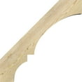 thumbnail image 3 of Ekena Millwork 4"W x 24"D x 24"H Balboa Rough Sawn Knee Brace, Douglas Fir, 3 of 13