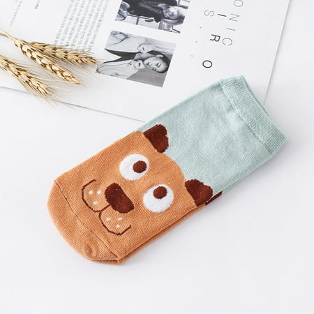 

ERTUTUYI Women s Trainer Sport Cushion Liner Smiley Cartoon Pictures Invisible Flowers Brown