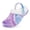 Purple, variant on Women and Men Fur Lined Clogs Winter Warm Fuzzy Garden Shoes Non-slip House Slippers