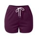 thumbnail image 3 of Pantalones deportivos de mujer de cintura media y color liso: cintura elástica, corte estilizante, ropa informal para el día a día, fiestas y vacaciones, mezcla de poliéster y spandex., 3 of 4