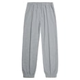 thumbnail image 5 of Men's Elastic Drawstring Cuffed Joggers Breathable Lightweight Athletic Trousers Deep Side Pockets Soft Fit for Gym Workouts Daily Training Gray S, 5 of 9
