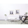 thumbnail image 2 of Meetup Lounge Module with Chrome Legs in White Dillon Fabric, 2 of 2