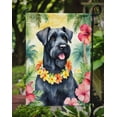 thumbnail image 3 of Giant Schnauzer Luau Garden Flag 11.25 in x 15.5 in, 3 of 5