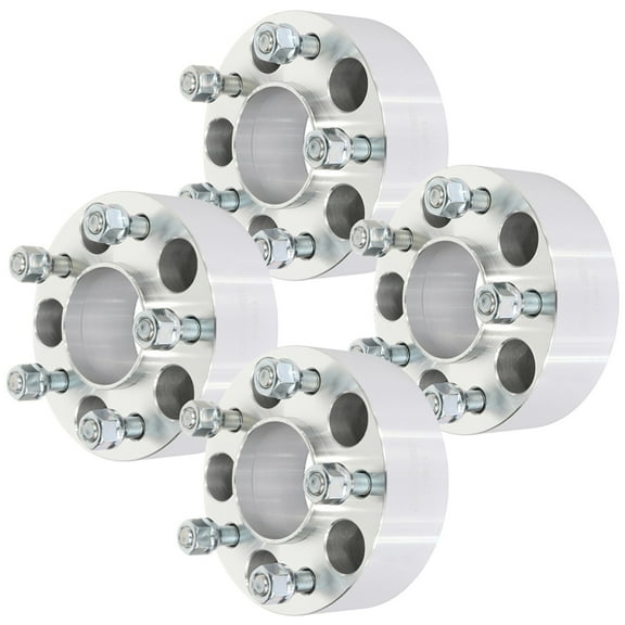SCITOO 4X 2 inch Hubcentric Wheel Spacers adapters 5x114.3 to 5x114.3 12x1.5 Studs 70.5mm Compatible with for Mustang for Ranger for Taurus