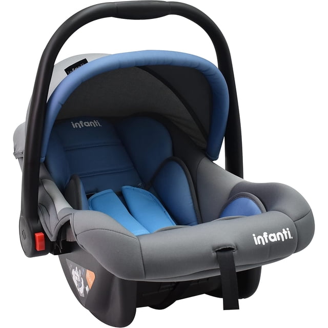 | Asiento para Carro Porta NEST | Autoasientos para | Booster Car Se - Cosas para s Recien Nacidos hasta 13kg - Silla para Auto con Posiciones Ajustables | Azul