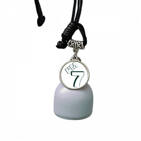 Seven Age Digital Birthday Wind Chimes Bell Car Pendant