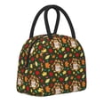 thumbnail image 2 of XMXT Reusable Lunch Bag Women, Cartoon Coffee Maple Large Lunchbox Insulated Lunch Box for Work School, Multicolor, 2 of 9