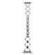thumbnail image 1 of M Buder Correa de Reloj Inteligente de Cadena en Forma de O de Acero Inoxidable Plateada Compatible con iWatch 42mm 44mm 45mm 49mm para Mujer y Hombre, 1 of 9