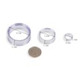 thumbnail image 1 of 10/Set Acrylic Display Stand Crystal Ball Glass gazing rock Marbles Stone Base Medium, 1 of 8