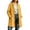 ZA-Yellow raincoats women, variant on Rain Jacket Women Waterproof Windproof Long Hooded Full Zip up High Low Hem Raincoats Side Pockets Lightweight for Daily Travel Outdoor Yellow S