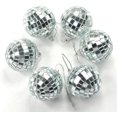 thumbnail image 1 of Lishi Silver ball lighting decoration 4cm 6pcs, 1 of 6