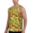 thumbnail image 3 of Rocae Tropical Summer Fruit for Men's Workout Tank Top Men's Running Tank Top Dry Fit Athletic Workout Tank TopsXX-Large, 3 of 9