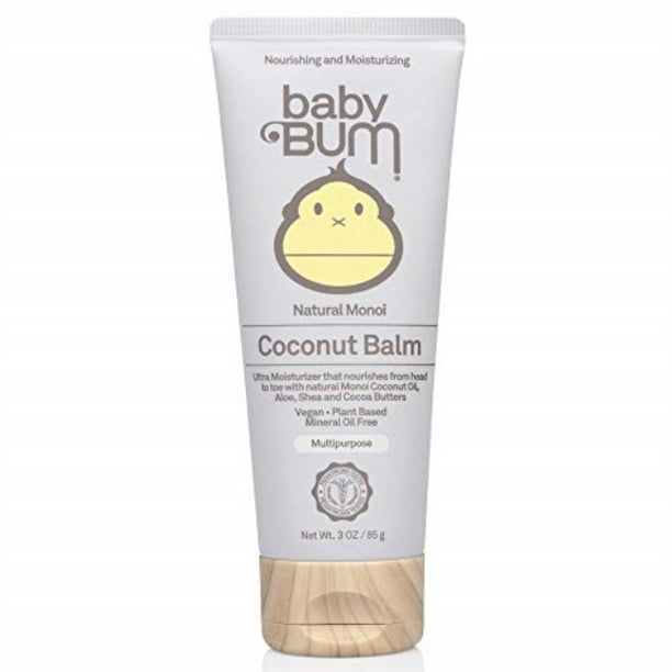 baby bum monoi coconut balm natural multipurpose moisturizing coconut