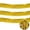 Gold, variant on Gogcaro 3 Pcs 10 Feet Foil Fringe Garland Metallic Tinsel Streamers Banner Wall Hanging Curtain Backdrop Banner for Parade Floats, Thanksgiving, Christmas, Birthday, Party Decorations(Black)
