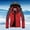 Red, variant on Rain Jacket Women/Men Waterproof Windproof Removable Hood Zip Pocket Women'S/Men'S Sport Coats Lightweight Warm Fashionable Casual Coats Hiking Mountain Ski Outdoor Sports Jacket