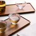 thumbnail image 1 of 4X South American Walnut Tray, Solid Wood Wooden Afternoon Tea Tray, Fruit Tray, Coffee Shop Simple Snack Tray,4*tray,wood color, 1 of 9