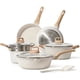 thumbnail image 1 of Juego de ollas y sartenes de 7 piezas, sartenes de aluminio apilables de cocina antiadherentes, 1 of 6