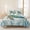 Emerald, Blue, Sage, variant on 3 Pieces Queen Quilt Set,Texas Star Flag Soft Bedding Sets with 1 Quilt & 2 Pillow Shams,Star and White Red Stripe Summer Bedspread Lightweight Coverlet Comforter for All Season