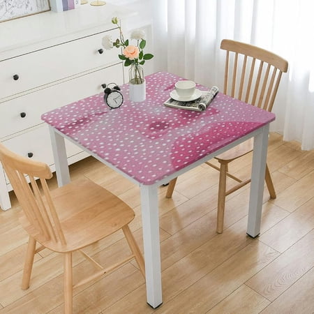 BANET Pink for Parties Gradient Pastel Pink s for Rectangle Tables Light Pink Table Cover for Wedding 46*46