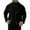 Black, variant on Men's Trench Coat Long Sleeve Notched Collar Full Zip Peacoat Wool Blend Winter Warm Motorcycle Outerwear with Pockets (L, Gray)