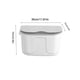 thumbnail image 3 of Household Kitchen Garbage Storage Bin Desktop Hanging Tea Dregs Trash Can With Lid Kitchen Wall-mounted Trash Can, 3 of 6