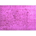 thumbnail image 1 of Ahgly Company Indoor Rectangle Abstract Purple Contemporary Area Rugs, 8' x 10', 1 of 4