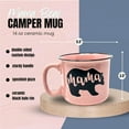 thumbnail image 3 of Mama Bear & Papa Bear Coffee Mug Gift Set - Cute, Large Coffee Cup Sets for Parents,  Grandparents - Unique Fun Gifts for Him, Her, Birthday, Anniversary, Mother's Day, Father's Day, Christmas, 3 of 15