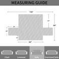 thumbnail image 2 of Smuge Waterproof Sofa Covers, Reversible Couch Sofa Slipcover Cushion Furniture Protector Cover for Dogs, Pets (68" Sofa, Light Gray), 2 of 6