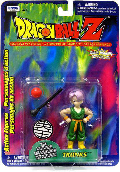 Dragon Ball Z Series 10 Young Trunks Action Figure (With Accessories)