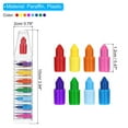 thumbnail image 2 of Uxcell Stacking Crayons, 4 Pack 8 Colors Stackable Rectangle Drawing Crayons, 2 of 6