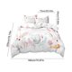 thumbnail image 3 of Easter Festal 3 Piece Bedding Set Cartoons Rabbits and Egg Graphic Patterns 2 Pillowcases and 1 Duvet Cover Good Quality Soft Fabric Accents, 3 of 6