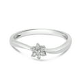thumbnail image 6 of 14K White Gold Diamond Cluster Ring, 6 of 6