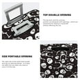 thumbnail image 5 of Balery Luggage Cover Skeleton Print Suitcase Covers for Luggage Elastic Washable Suitcase Protector Fits 18-32 Inch Luggage-Large, 5 of 9