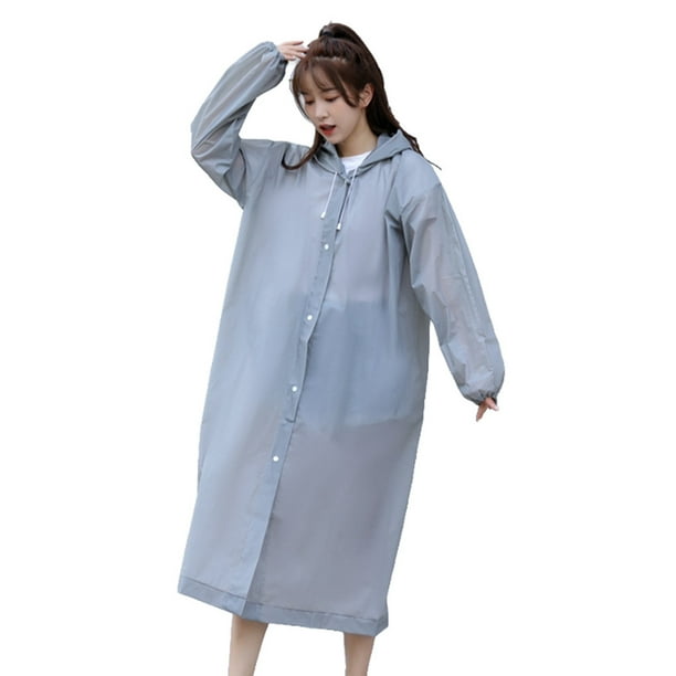 Toystoory Chubasquero para adultos de 150 185cm impermeable para exteriores de manga larga impermeable con capucha para senderismo sudadera con Paraguas de lluvia Bodega Aurrera en linea