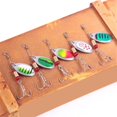 thumbnail image 4 of Bright Fishing Spoon Baits With Double Vibrations Plates Depth Diving Action Enhances Fish Attraction, 4 of 7