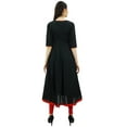 thumbnail image 3 of Bimba Womens Designer Ethnic Kurti Flared Anarkali Kurta Dress With Tassele, 3 of 9