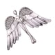 thumbnail image 5 of 2 Piezas De Fantasía De Cristal Rhinestone Eagle Bird Pin Broche Joyería De Moda De Las Mujeres, 5 of 9