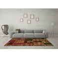 thumbnail image 3 of Ahgly Company Indoor Rectangle Oriental Brown Modern Area Rugs, 8' x 10', 3 of 4