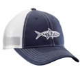 thumbnail image 1 of Flying Fisherman  H1735 Tarpon Trucker Hat Navy with White, 1 of 2