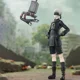 thumbnail image 5 of Bandai-figura de acción Original S.H.Figuarts SHF Nier:Automata 2B, modelo de estatua de colección, juguete de regalo para niños103, 5 of 5