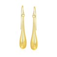 thumbnail image 1 of Boucles d'Oreilles Pendantes en Larme en Or Jaune 14 Carats, 1 of 2