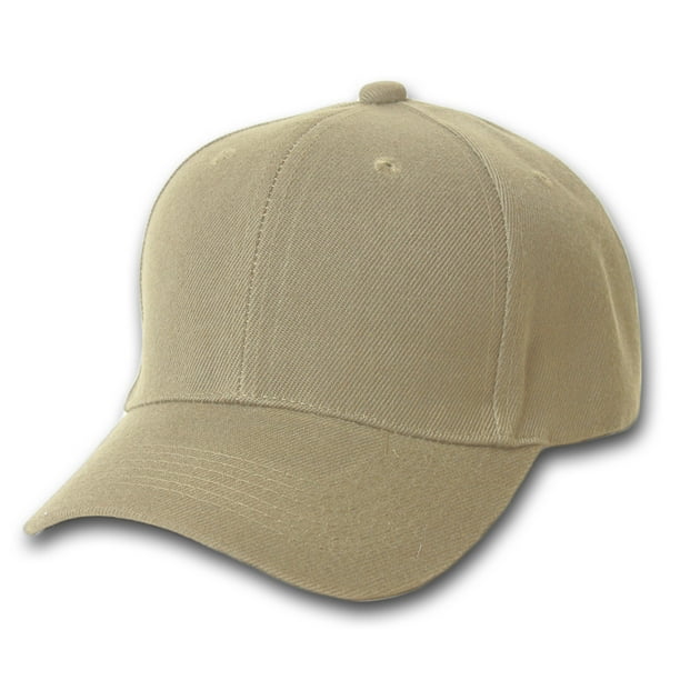 TopHeadwear Blank Baseball Hat Adjustable Hook and Loop Closure
