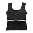 thumbnail image 2 of zbxnLI Women's Scoop Neck Tank Tops Sleeveless Slim Soft Solid Color Breathable Stretchy Summer Casual Basic Fashion Top, 2 of 6